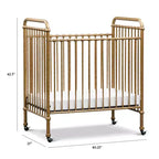 Culla Mini in Metallo Convertibile 3-in-1 Abigail
