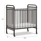Culla Mini in Metallo Convertibile 3-in-1 Abigail