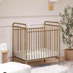 Culla Mini in Metallo Convertibile 3-in-1 Abigail