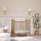 Culla Mini in Metallo Convertibile 3-in-1 Abigail