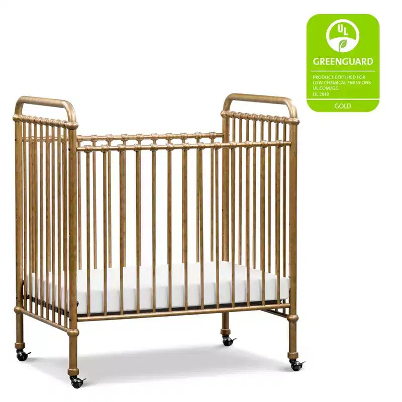 Culla Mini in Metallo Convertibile 3-in-1 Abigail