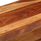 Mobile TV Legno naturale, nero