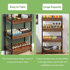 Espositore per Snack a 4 Ripiani con 4 Ganci, adatto per venditori ambulanti, negozi, supermercati e cucine domestiche.