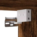 Mobile bagno con mensola 4 pz in legno multistrato, stile moderno