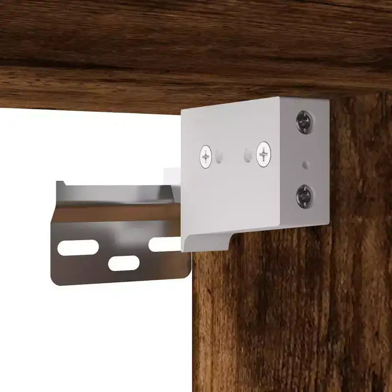 Mobile da bagno con mensola 3 pz in legno multistrato