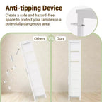 Cassettiera per camera da letto, cassettiera alta a 16 cassetti in tessuto, cassettiera 39.9L x 51.2H per la casa